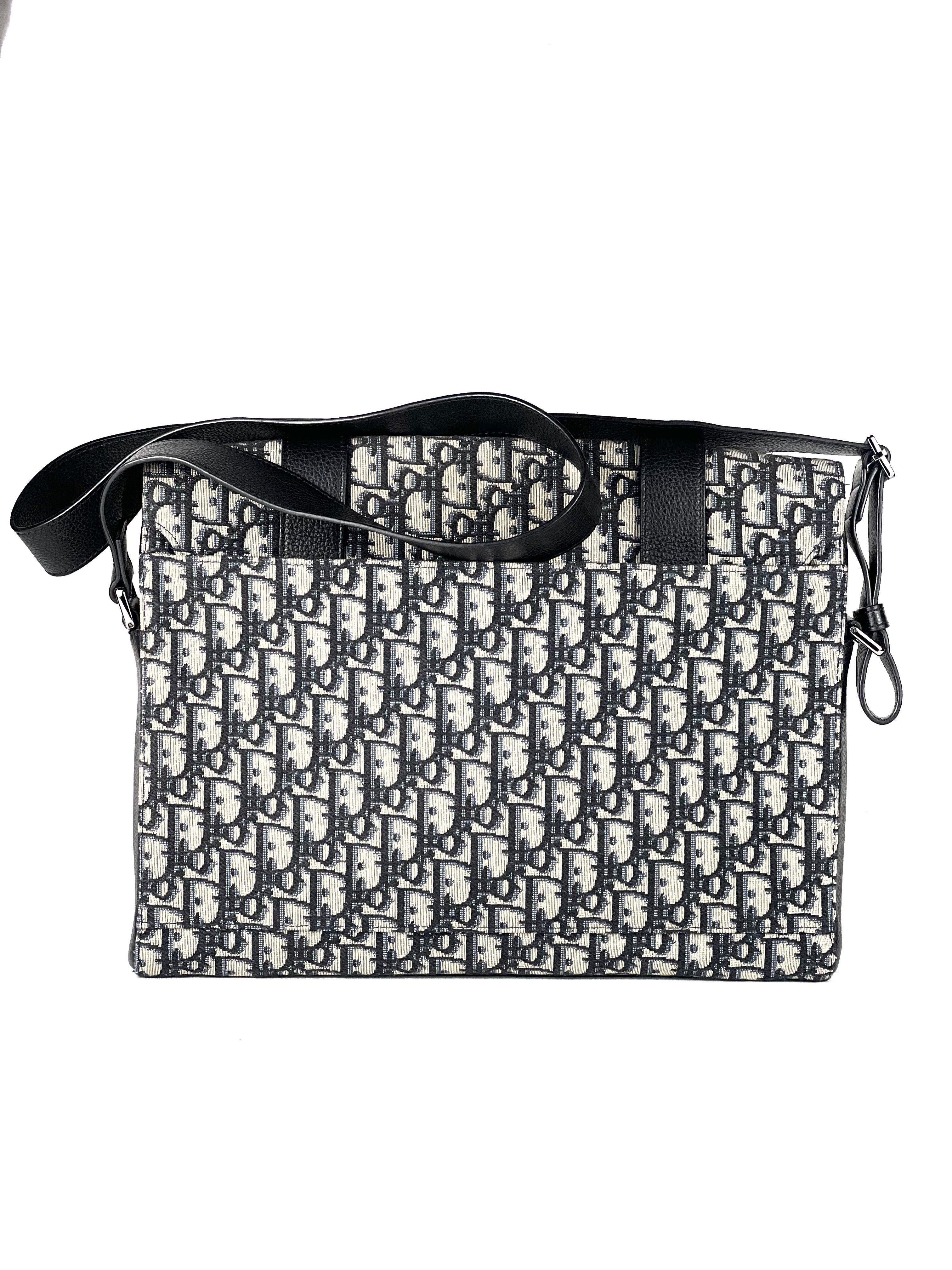 Christian Dior Oblique Jacquard Messenger Bag