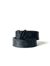 Louis Vuitton Initial Logo Black Monogram Belt 1