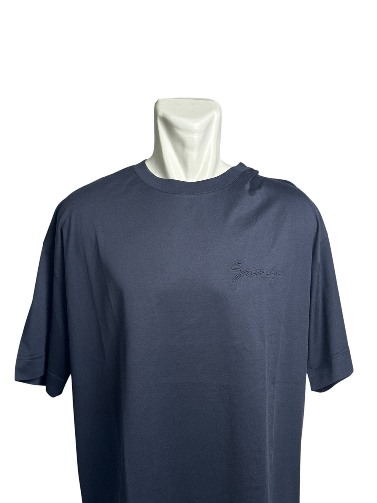 Givenchy Signature Logo Navy T-Shirt