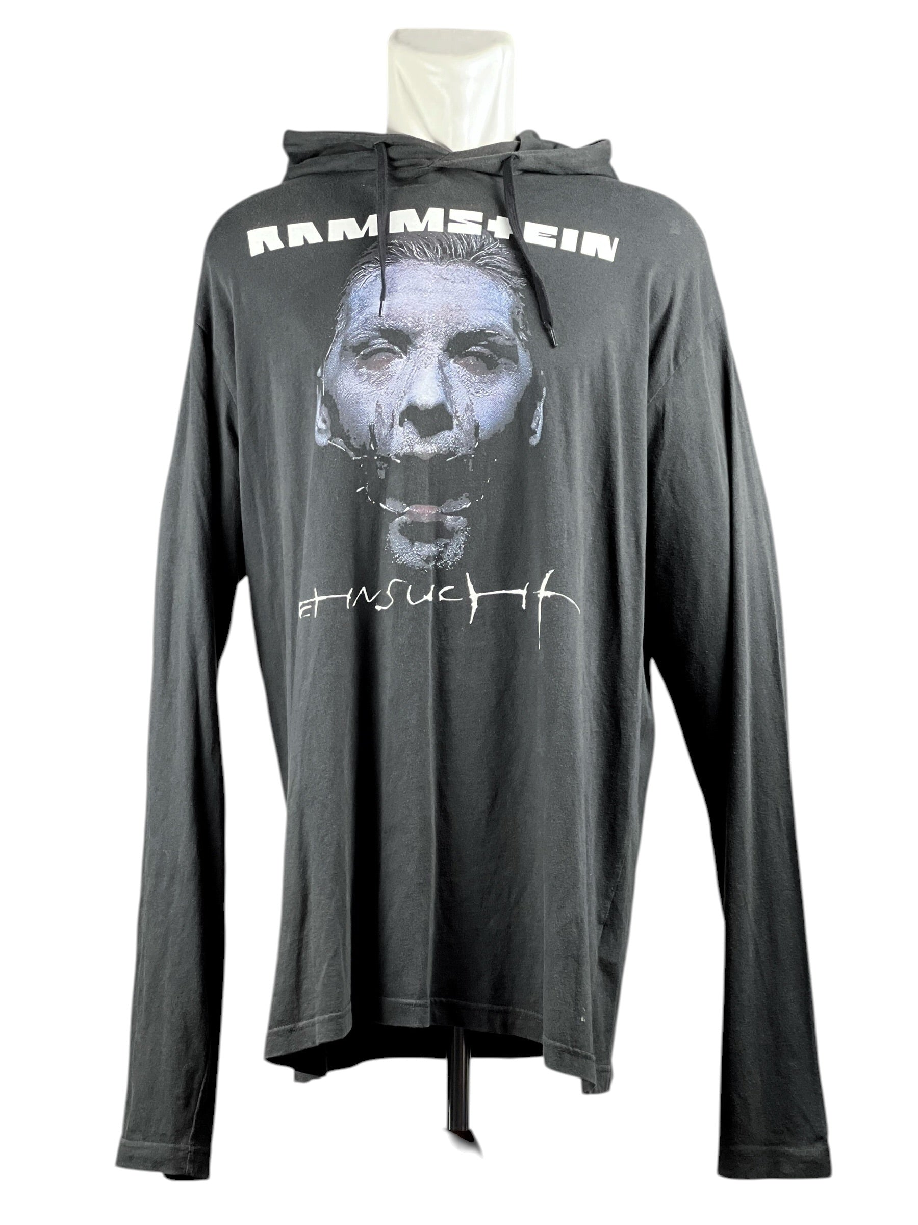 Vetements Rammstein Hoodie Thin Black