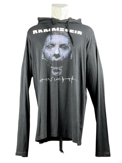 Vetements Rammstein Hoodie Thin Black