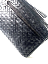 Bottega Veneta Intrecciato Black Pouch 6