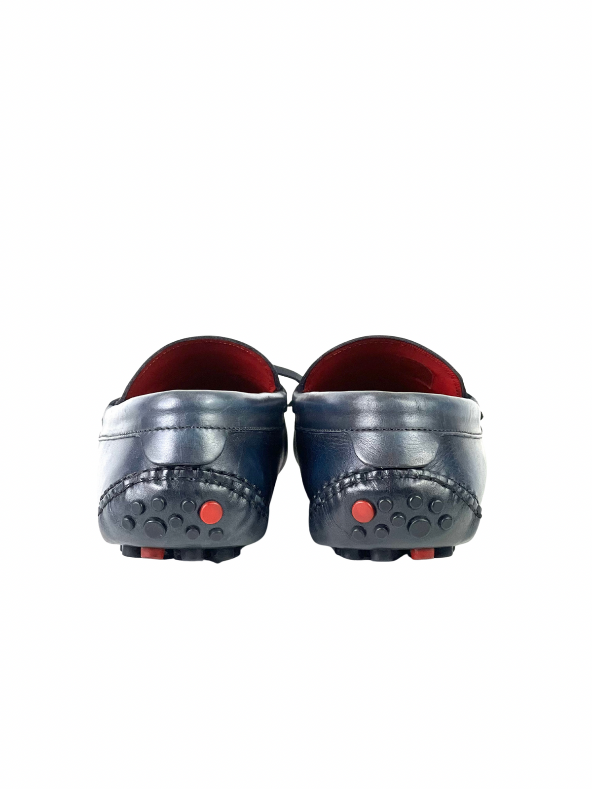 Berluti Scritto Enzo Blue Loafers