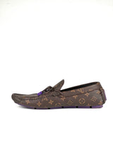 Louis Vuitton Monogram Macassar Driver Moccasins 3