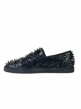 Christian Louboutin PIK PIK Snake Skin Rollerboat Slip On 3
