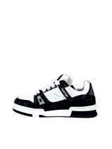 Louis Vuitton Trainer Monogram Denim Black Sneakers 3