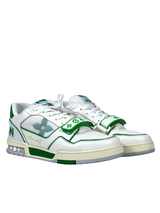 Louis Vuitton Velcro Green Trainer Sneakers 1