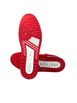 Louis Vuitton Trainer Orange White Sneakers 6