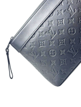 Louis Vuitton Shadow Monogram Leather Souple Pochette 6