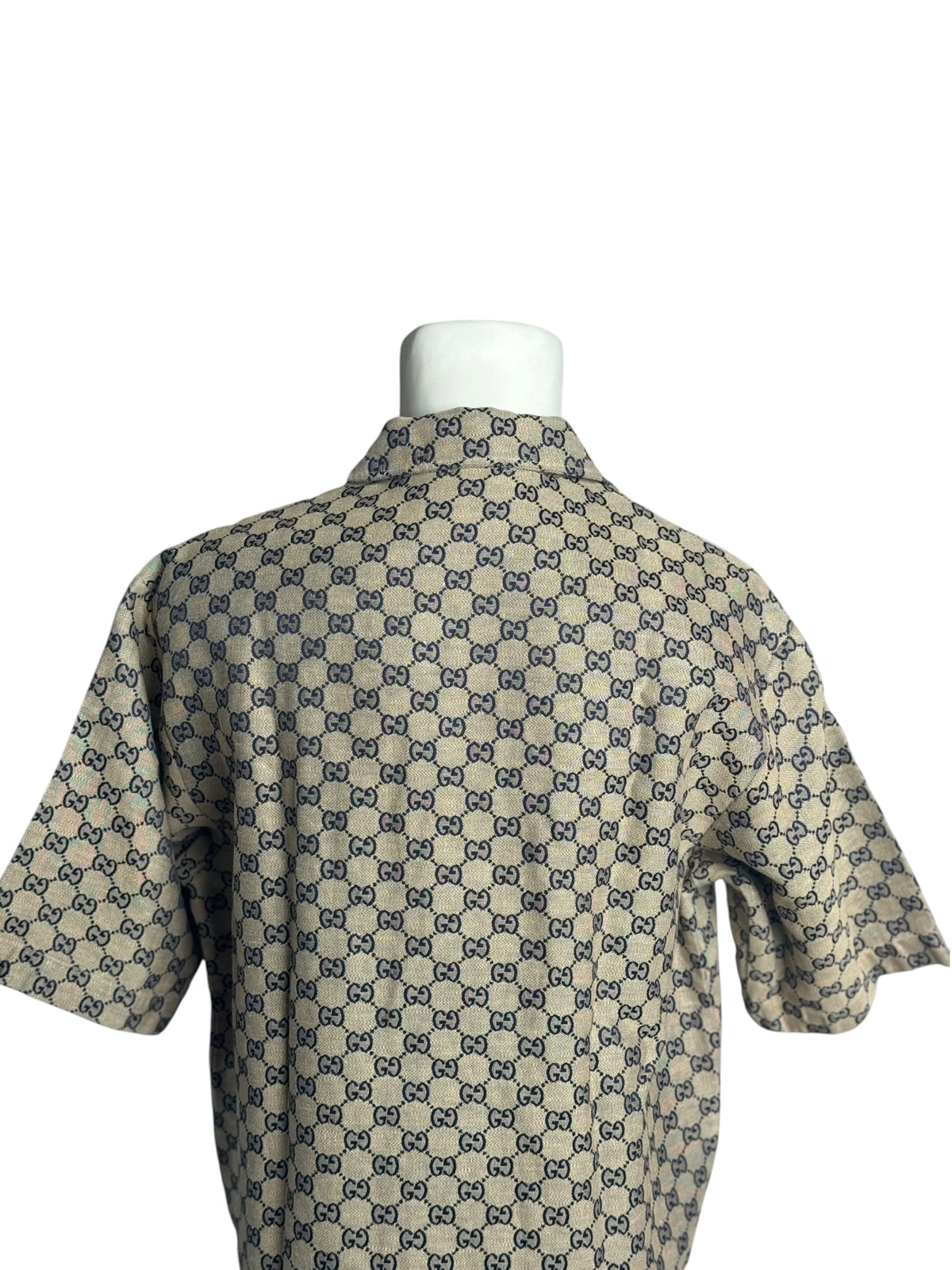 Gucci GG Supreme Linen Shirt