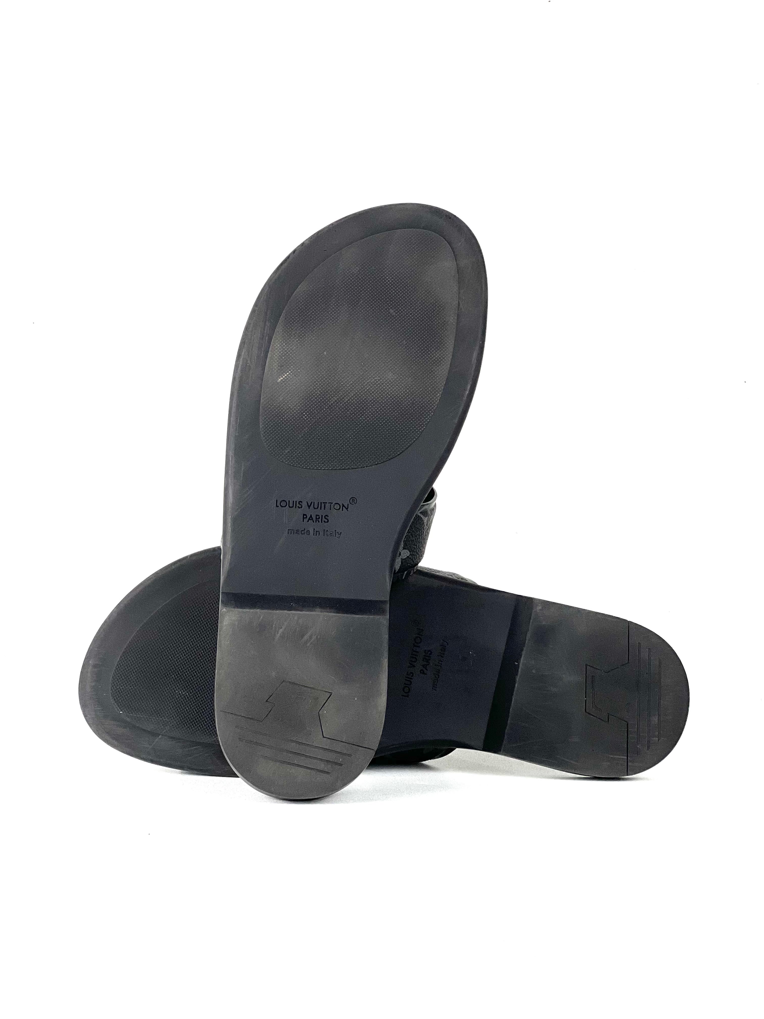 Louis Vuitton Eclipse Monogram Oasis Sandals
