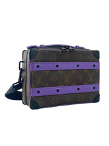 Louis Vuitton Monogram Macassar Top Handle Trunk Messenger Bag 2