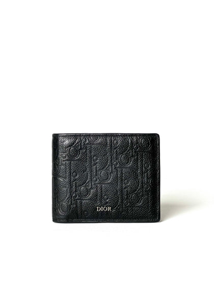 Christian Dior Oblique Gravity Black Bifold Wallet