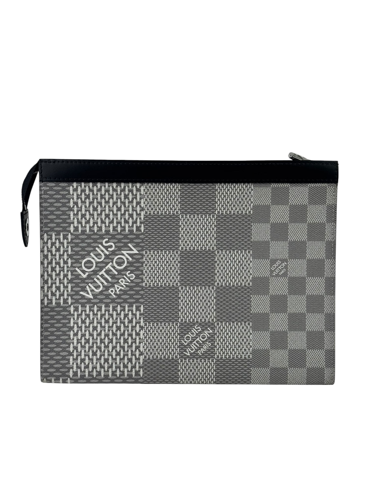 Louis Vuitton 3D Damier Graphite Grey Pochette Voyage