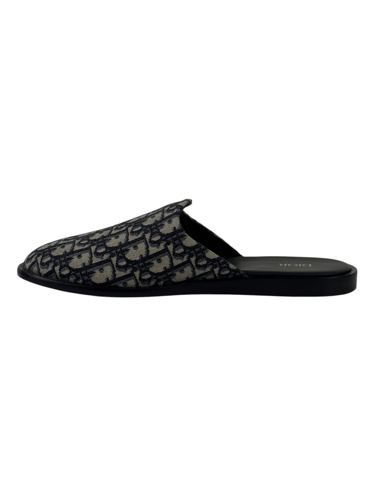 Christian Dior Oblique Jacquard Mule Slippers