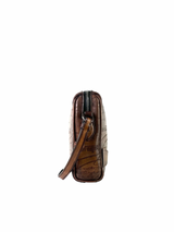 Berluti Rosewood Scritto Brown Clutch 3