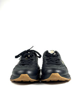 Gucci Logo Rainbow Black Leather Rhyton Sneakers 2