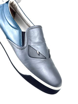 Fendi Monster Eye Grey Spike Slip On 6