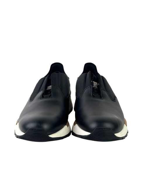 Berluti Fast Track Black Slip On Sneakers