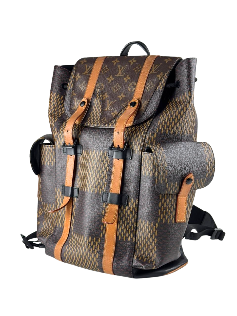 Louis Vuitton x Nigo Damier Jumbo Monogram Christopher Backpack