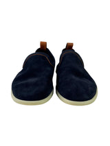 Loro Piana Venice Walk Navy Suede Slip On 2