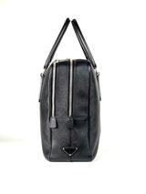 Prada Triangle Logo Saffiano Leather Briefcase 2