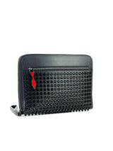 Christian Louboutin Spike Black Leather Clutch 2