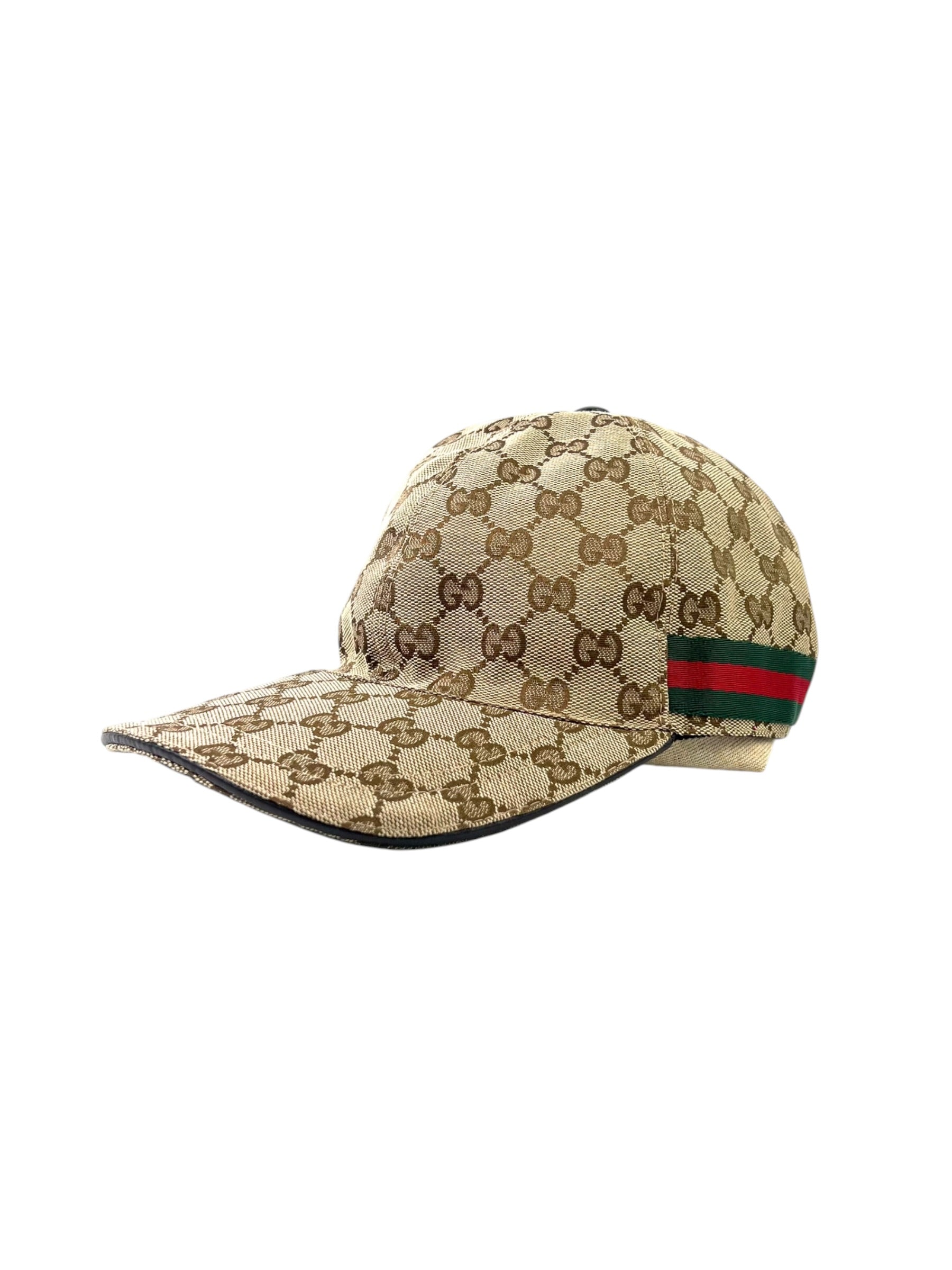 Gucci GG Supreme Brown Cap