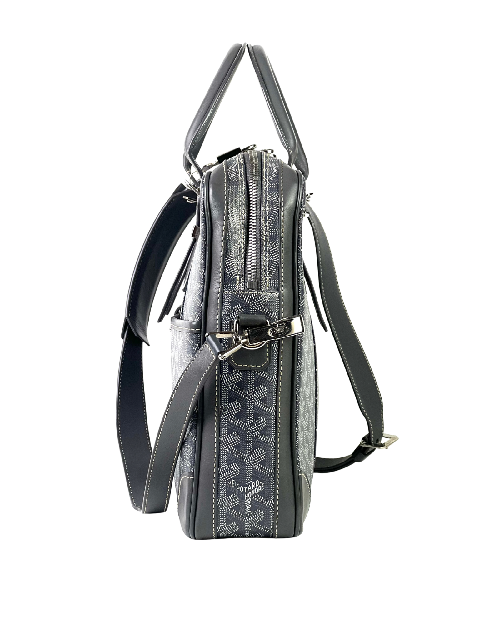 Goyard Ambassade Grey MM Document Case