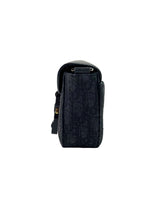 Christian Dior Black Oblique Jacquard Mini Saddle Messenger Bag 4