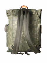 Louis Vuitton Christopher Monogram Kaki MM Backpack 5