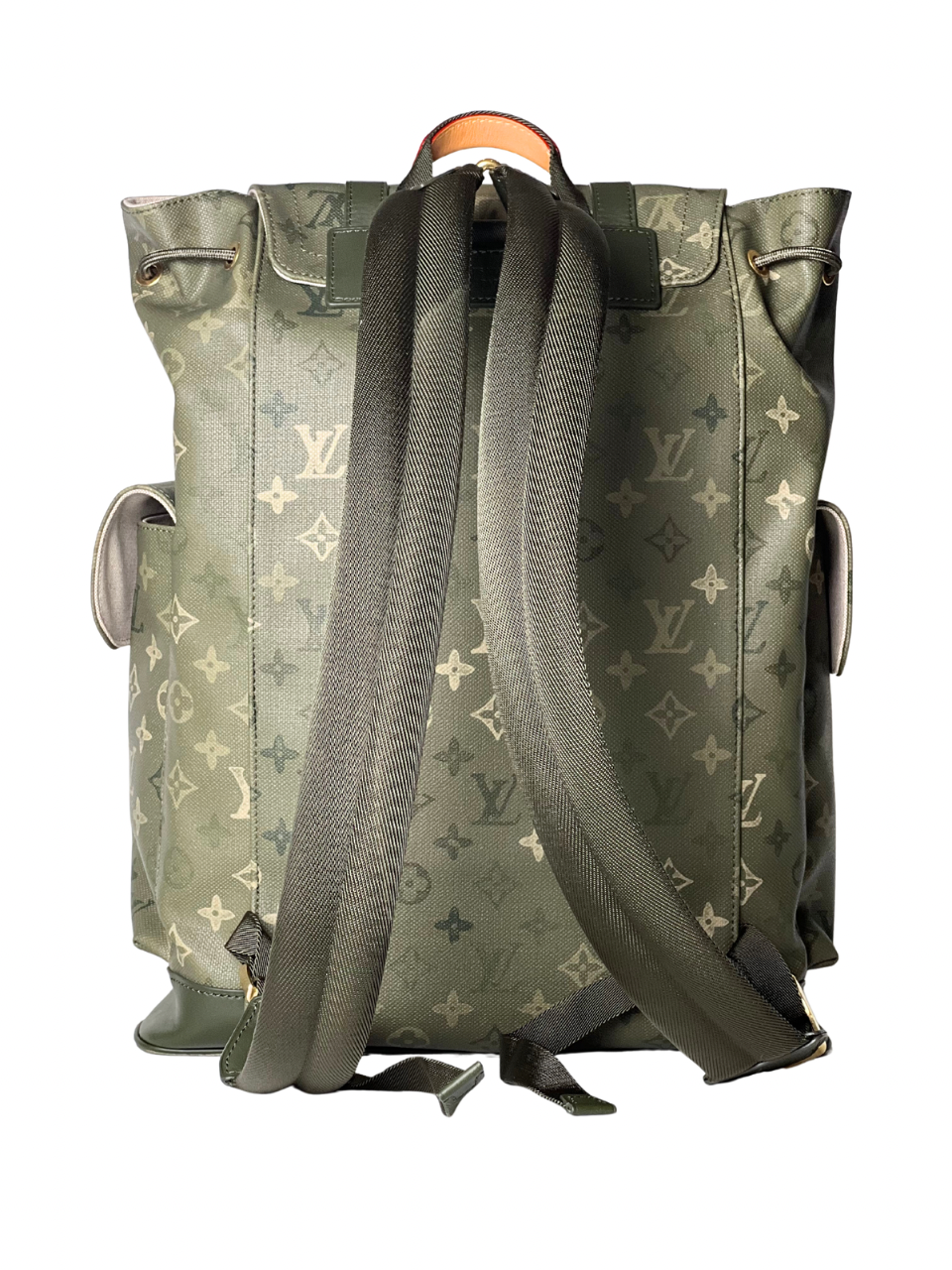 Louis Vuitton Christopher Monogram Kaki MM Backpack