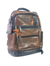 Tumi Brown Alpha Bravo Brown Leather Backpack 2
