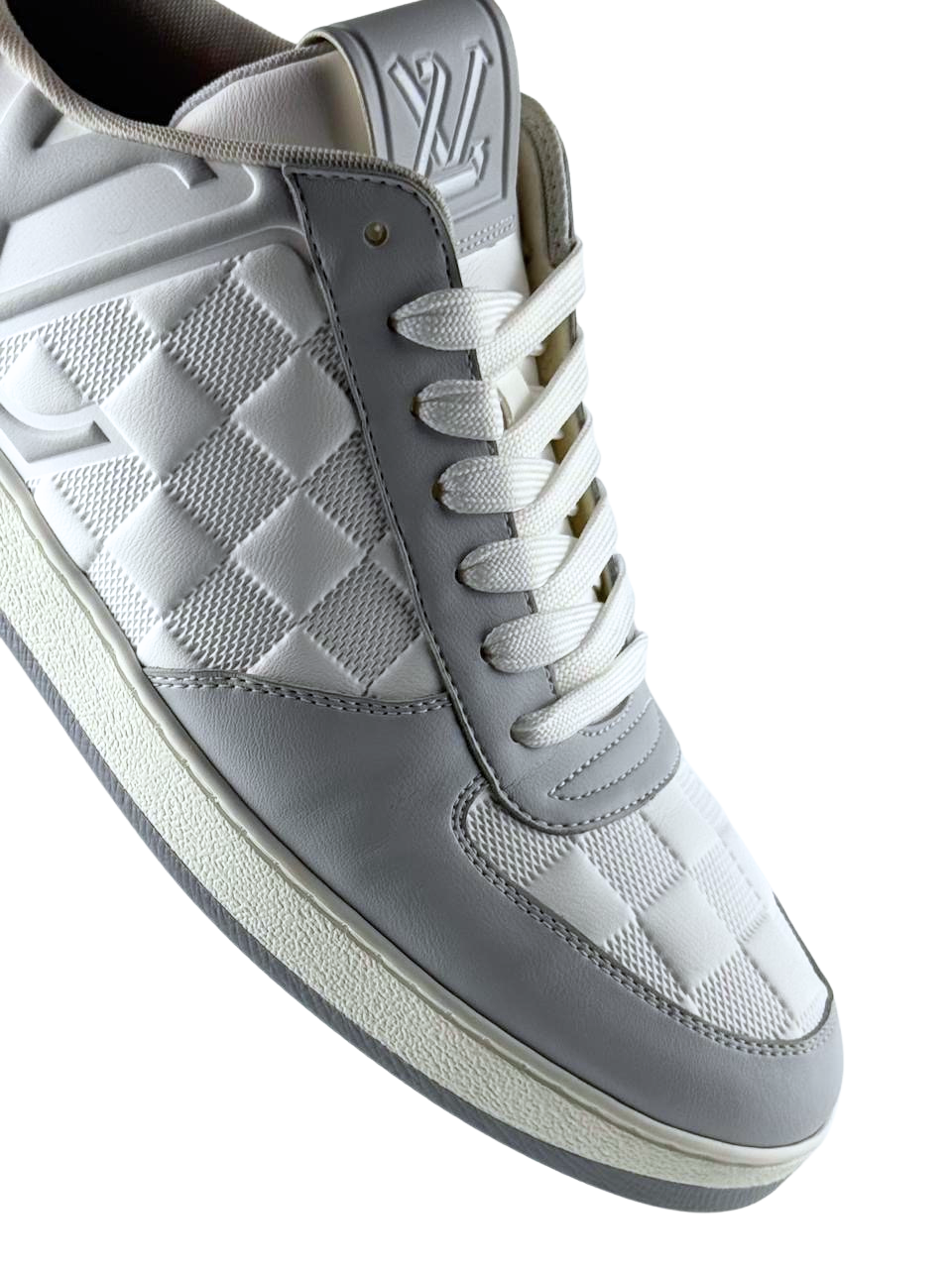 Louis Vuitton Rivoli Logo Damier Infini Grey Sneakers