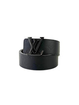 Louis Vuitton Initial 40mm Shadow Monogram Black Belt 1