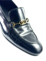 Louis Vuitton Club Logo Black Leather Loafers 6