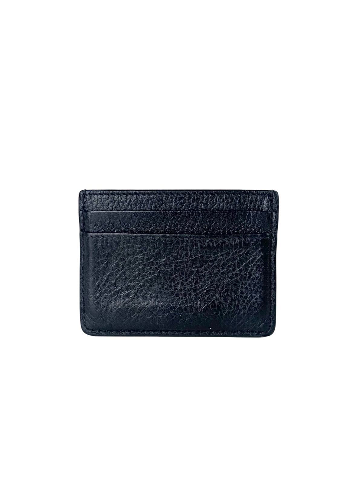 Gucci GG Supreme Leather Black Cardholder