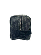 Christian Dior Oblique Jacquard Black Toiletry Pouch 5