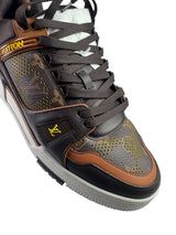 Louis Vuitton Monogram Brown Trainer Sneakers 6
