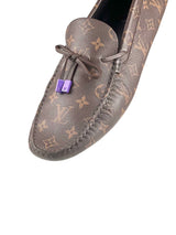 Louis Vuitton Monogram Macassar Driver Moccasins 6
