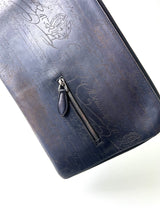 Berluti Scritto Nino GM Zipped Jour Clutch 5