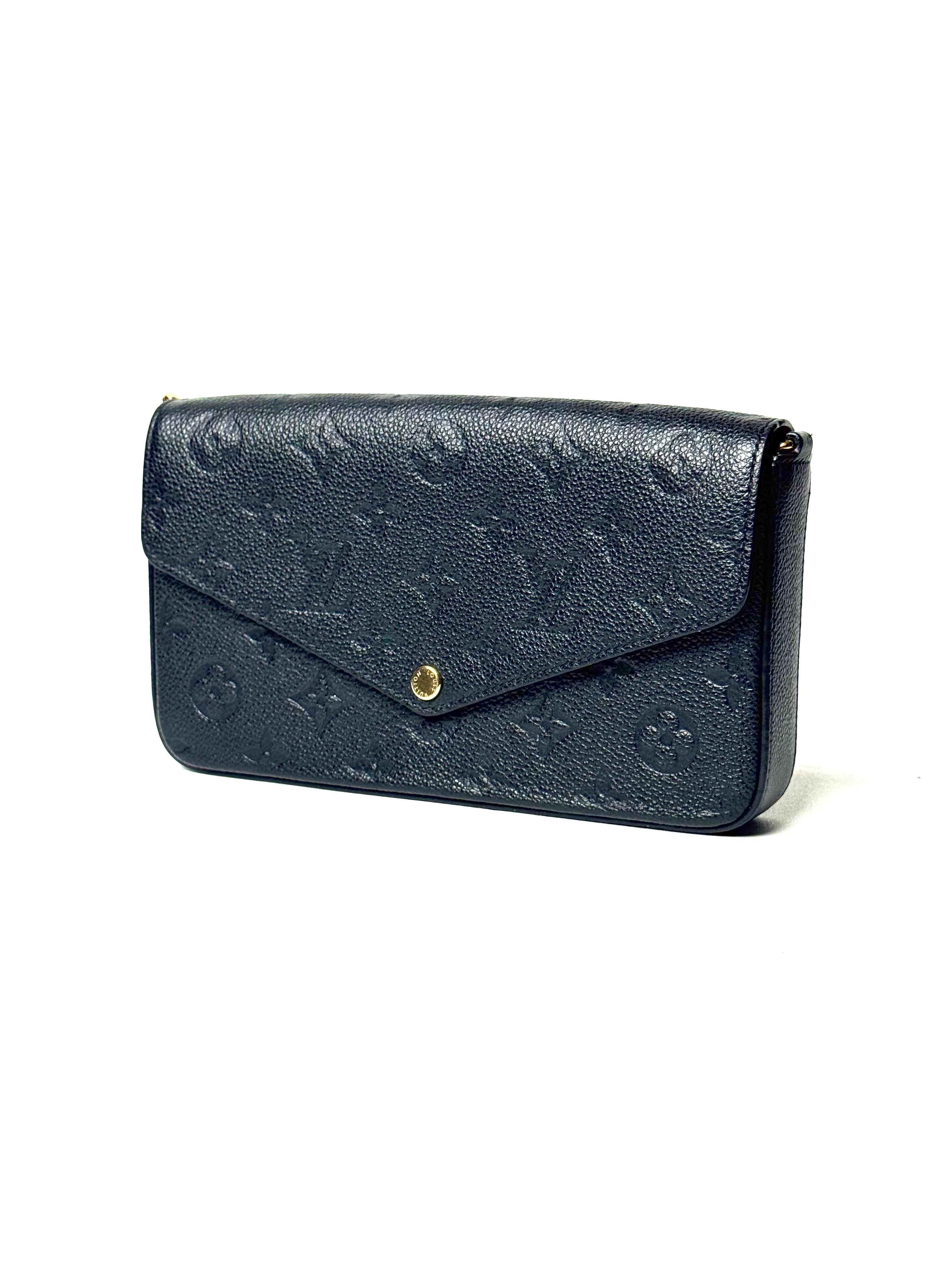 Louis Vuitton Empreinte Monogram Black Felicie Slingbag