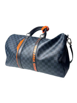 Louis Vuitton Damier Cobalt Race 45 Keepall Bag 3
