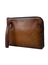 Berluti Nino Scritto Standing Pouch With Strap 3