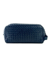 Bottega Veneta Intrecciato Navy Toiletry Pouch 6