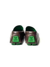 Louis Vuitton Monogram Macassar Driver Loafers 4