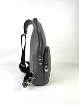 Louis Vuitton Taiga Leather Grey Avenue Sling Bag 5