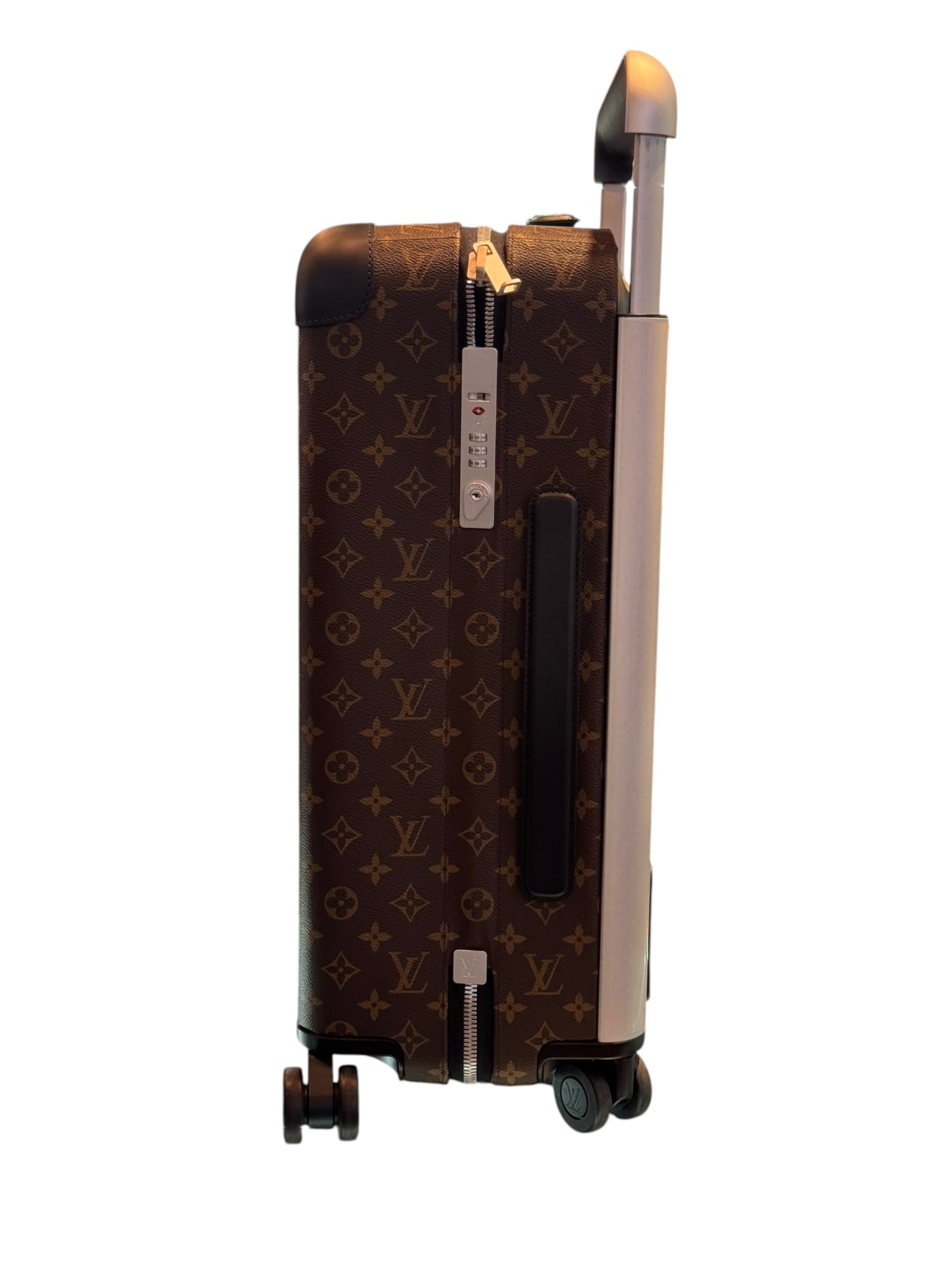 Louis Vuitton Horizon 55 Monogram Macassar Luggage