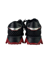 Christian Louboutin Loubie Shark Black Sneakers 4