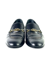 Louis Vuitton Club Logo Black Leather Loafers 2